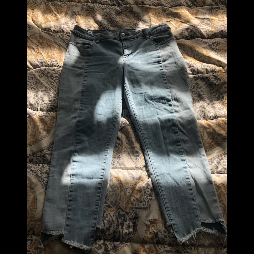 Cropped jeans
